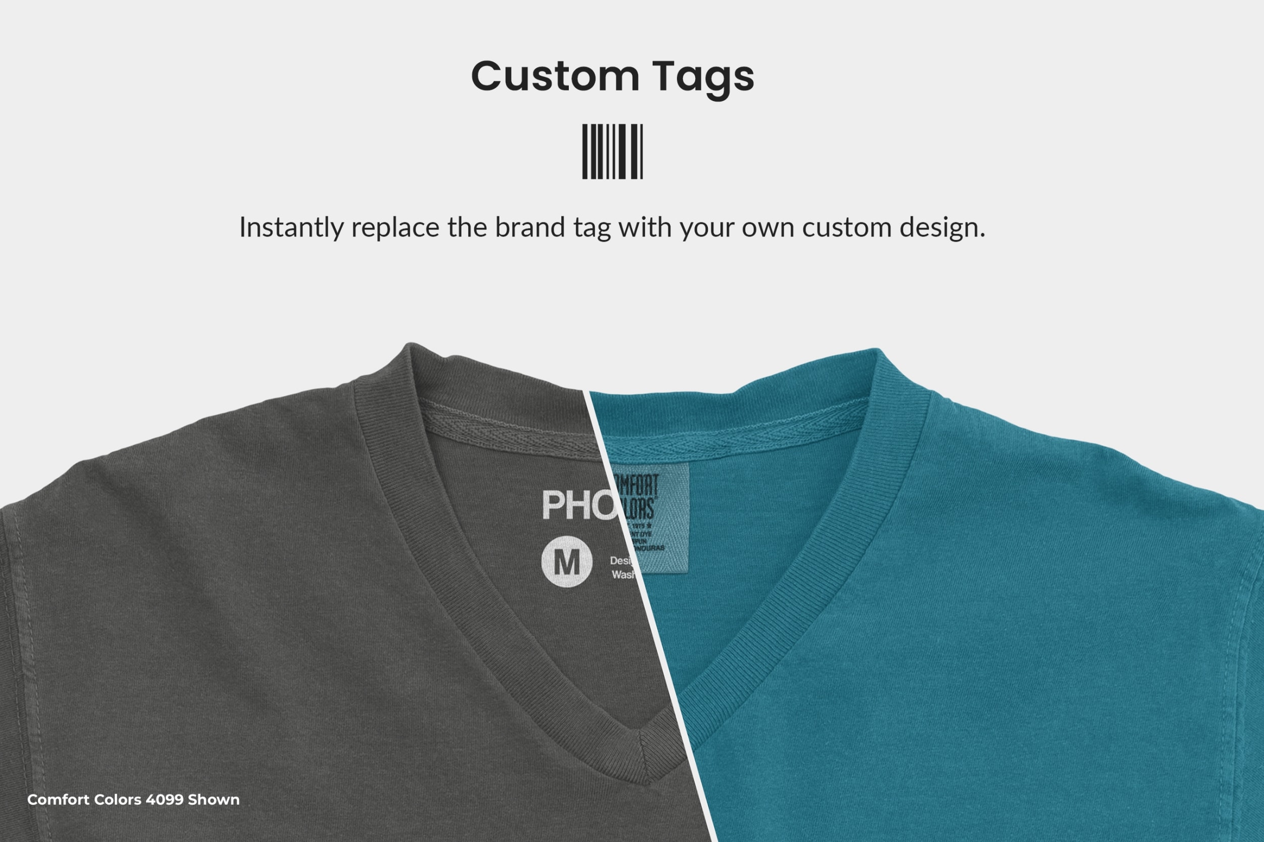 Comfort Colors 1567 Custom Tags Web