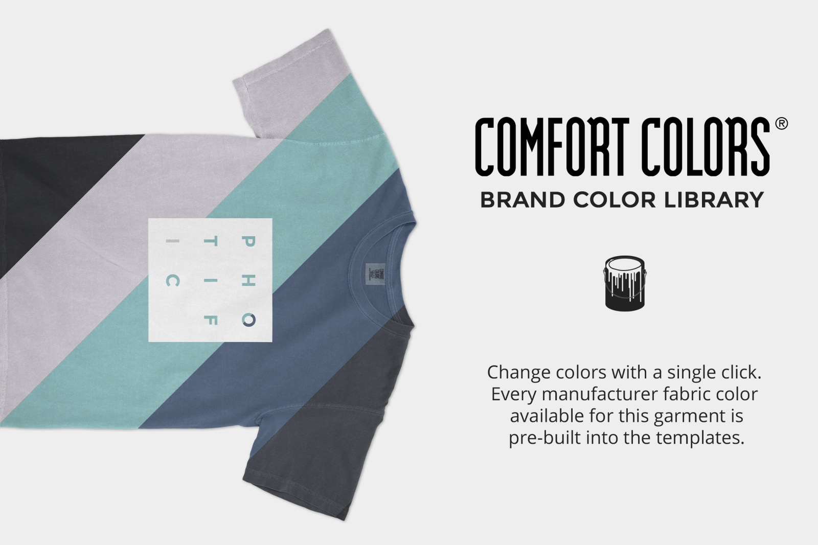 comfort colors 1717 mockup