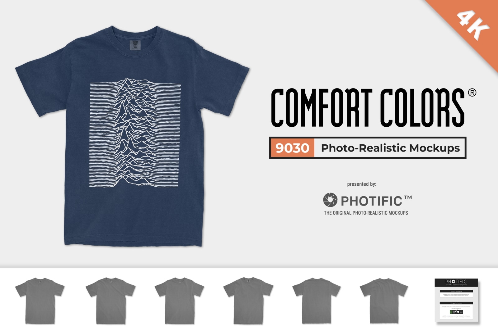 Comfort Colors 9030 Mockups - Mockup 
