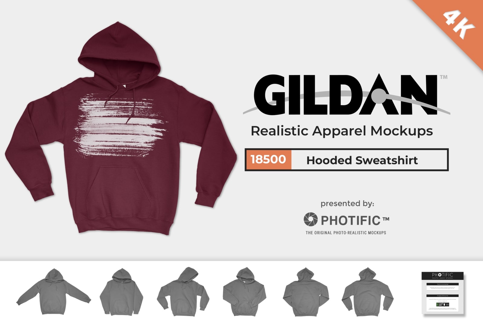 Download Gildan 18500 G185 Mockups Mockup Generator Photoshop Templates