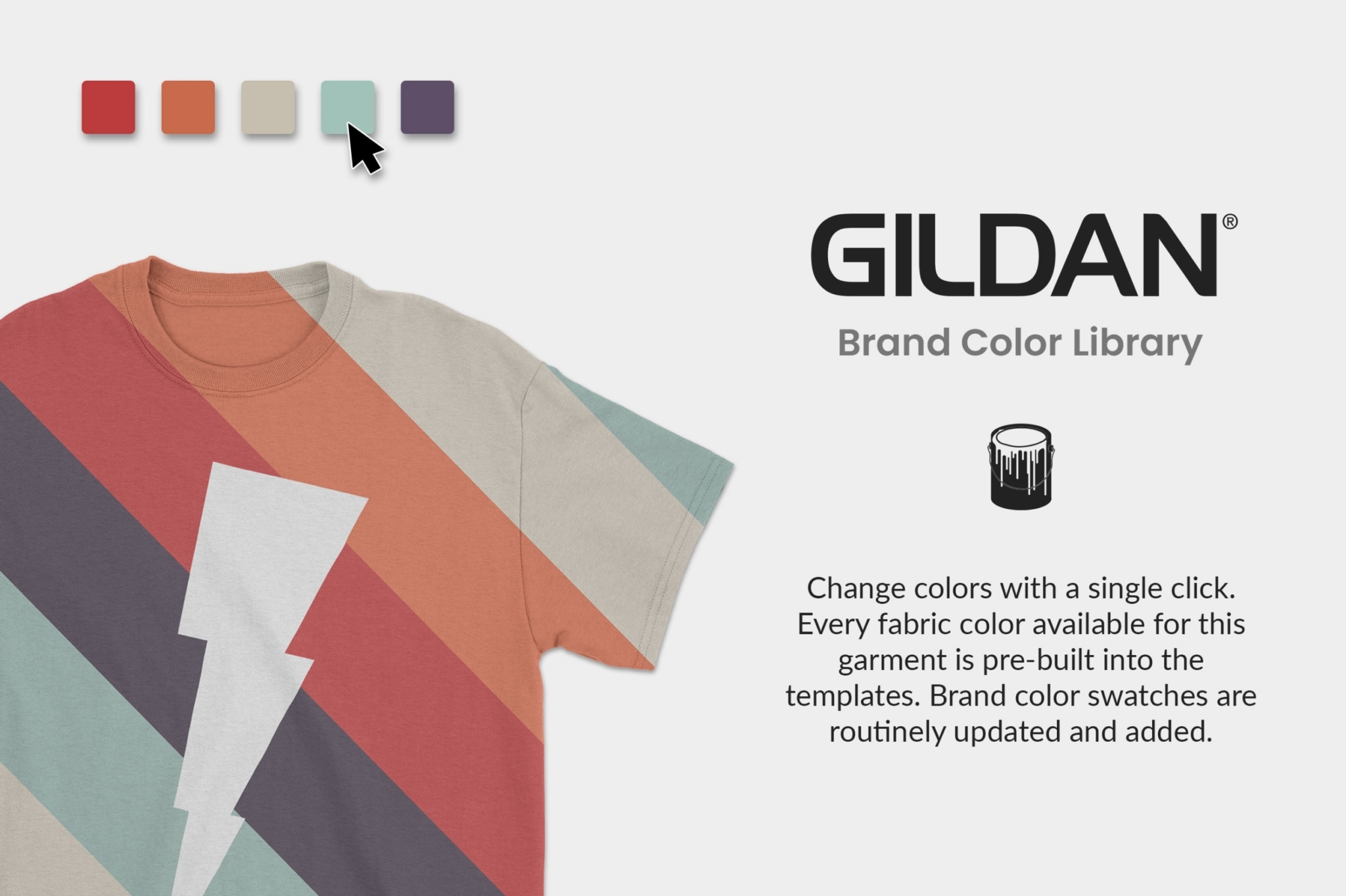 Gildan 2000 Colors Web | Photific Mockups