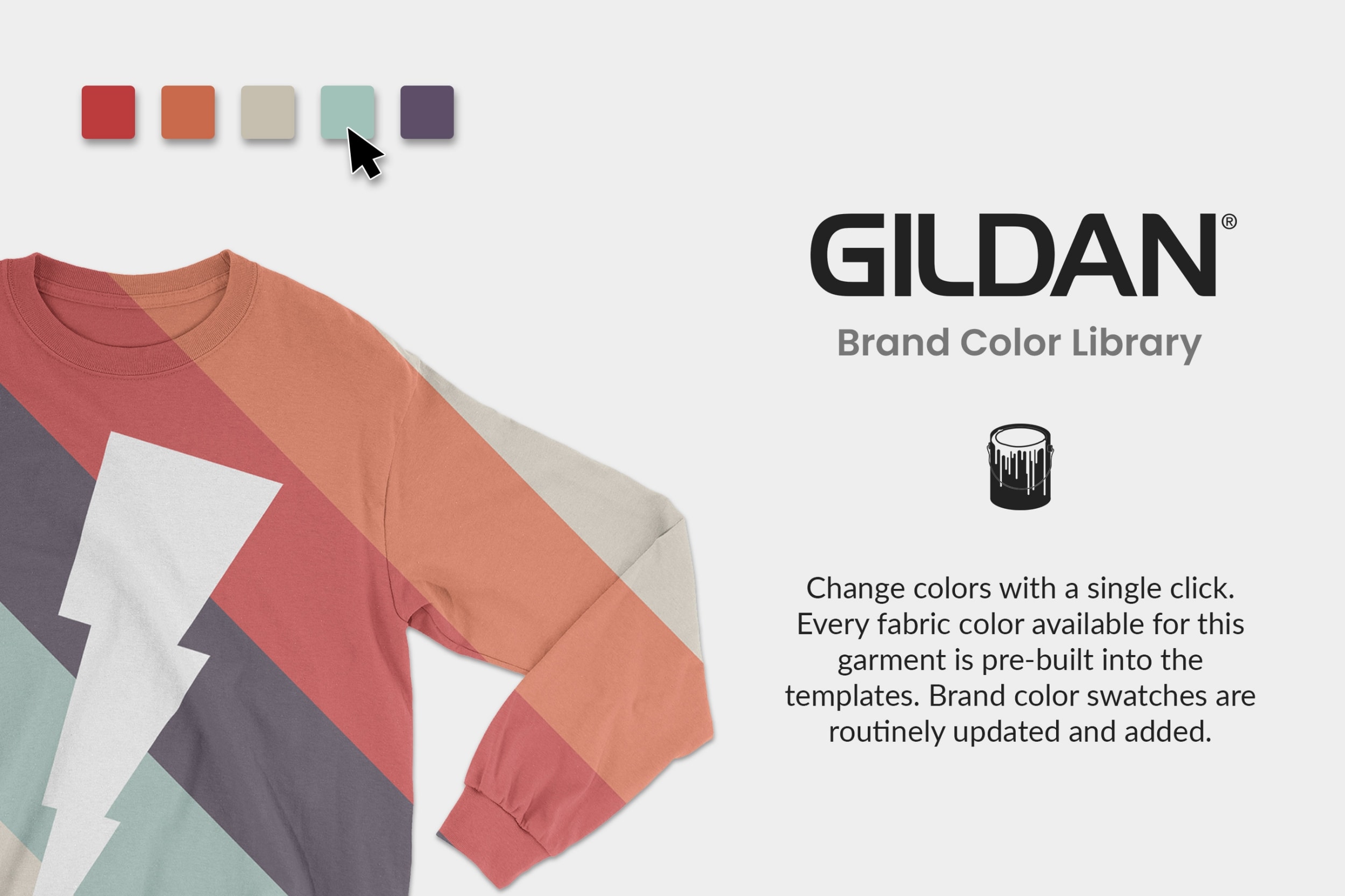 Gildan 2400 Colors Web