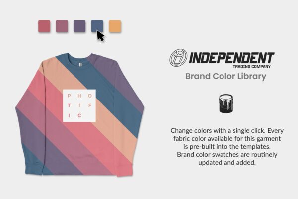Independent Trading Co SS1000C Colors