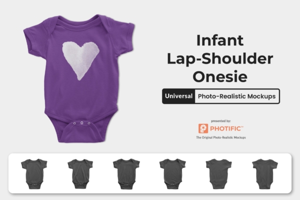 Infant Lap Shoulder Onesie Preview Image Web