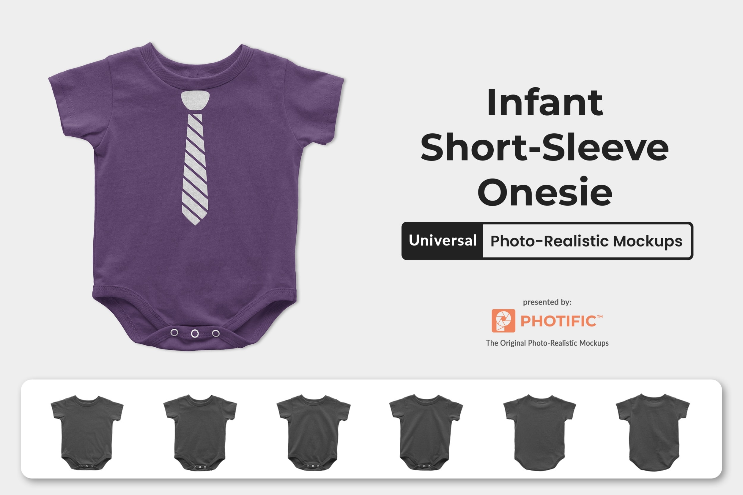 Infant Short Sleeve Onesie Preview Image Web