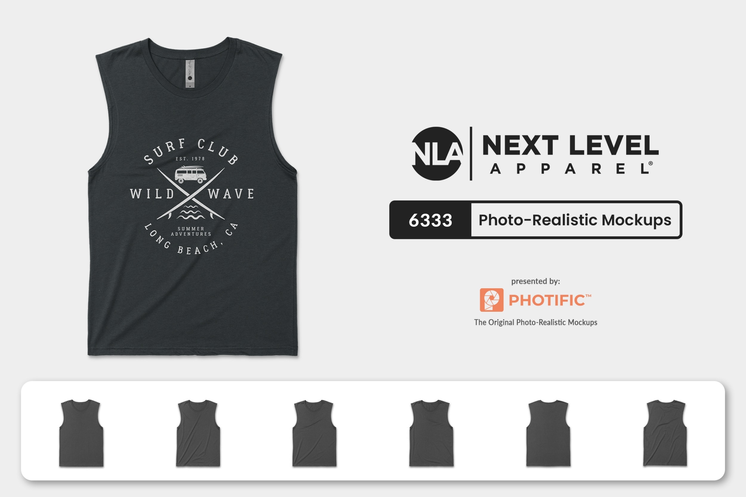 Next Level 6333 Preview Image Web