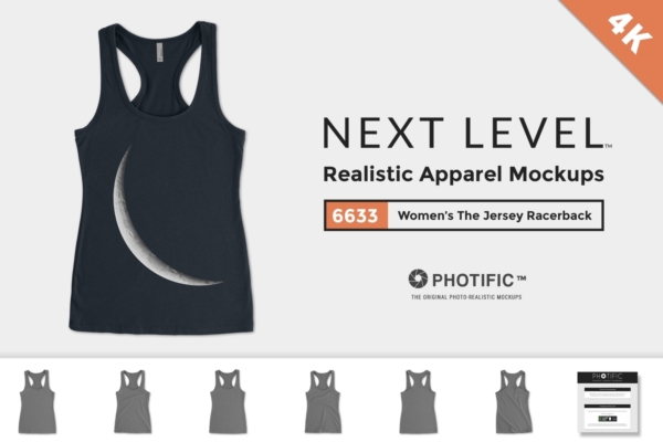 Next Level 6633 Mockups Preview