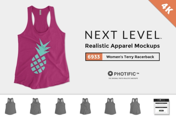 Next Level 6933 Mockups Preview