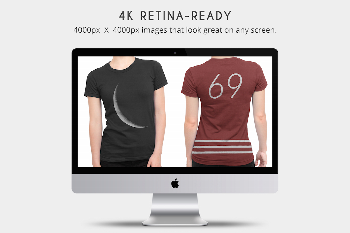 Download Womens Fit T-Shirt Mockups - Mockup Generator & Photoshop ...