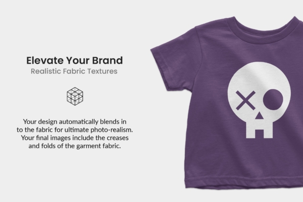 Toddler's T-Shirt Fabric Textures Web