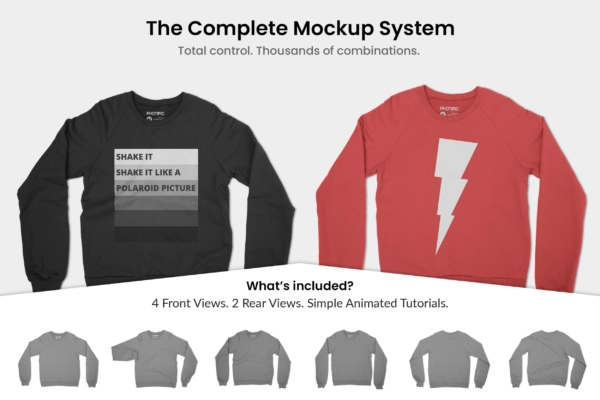 Universal Crew Neck Sweater Includes Web