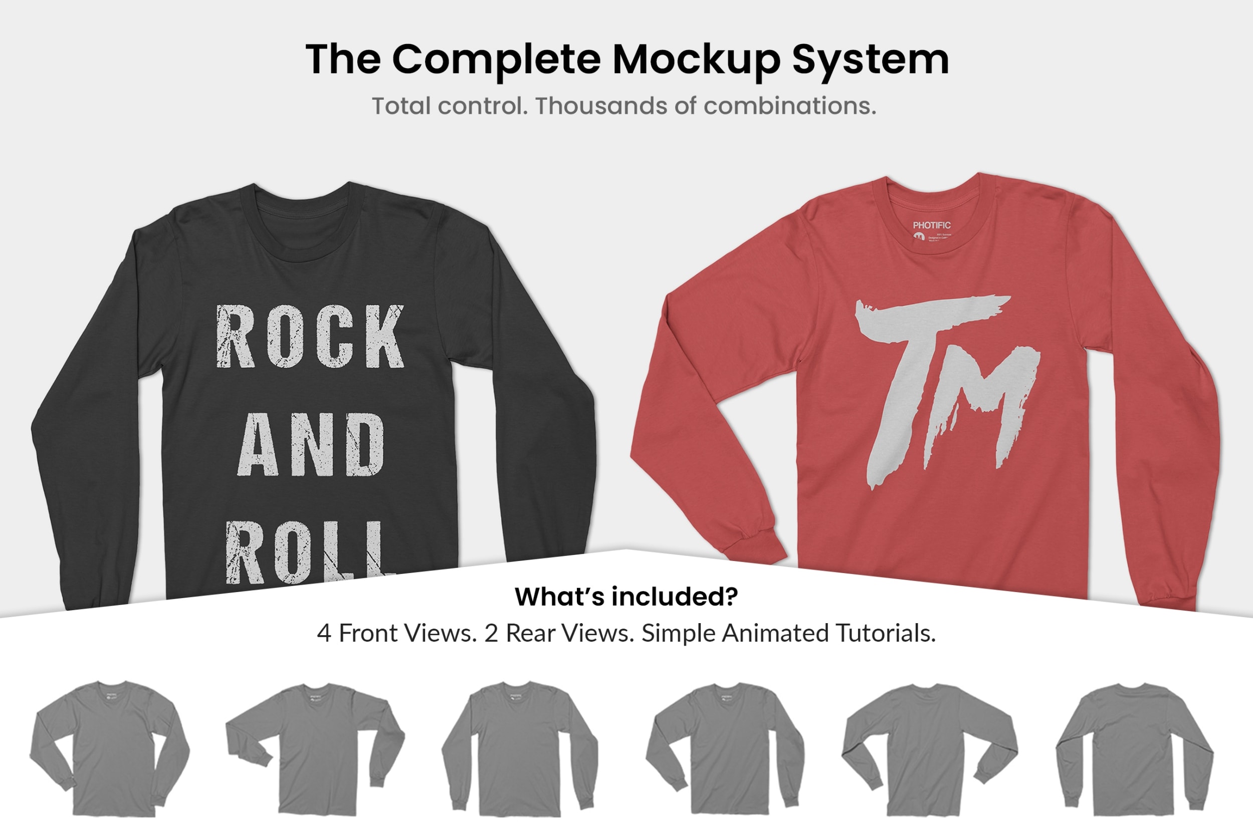 Universal Long Sleeve T-Shirt Includes Web