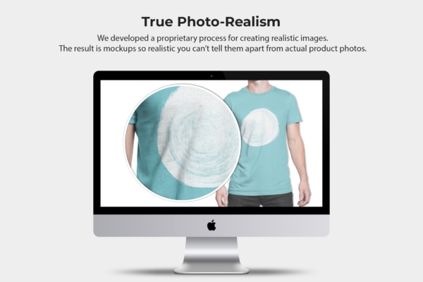 Universal Mens Fit Photo-Realism Web