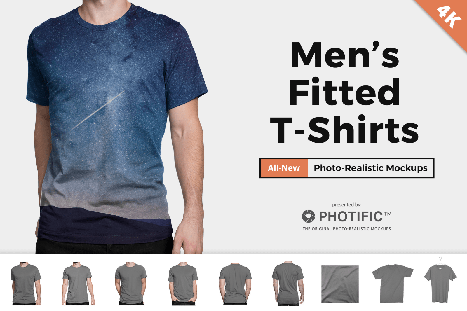 Download Mens Fit T-Shirt Mockups - Mockup Generator & Photoshop ...