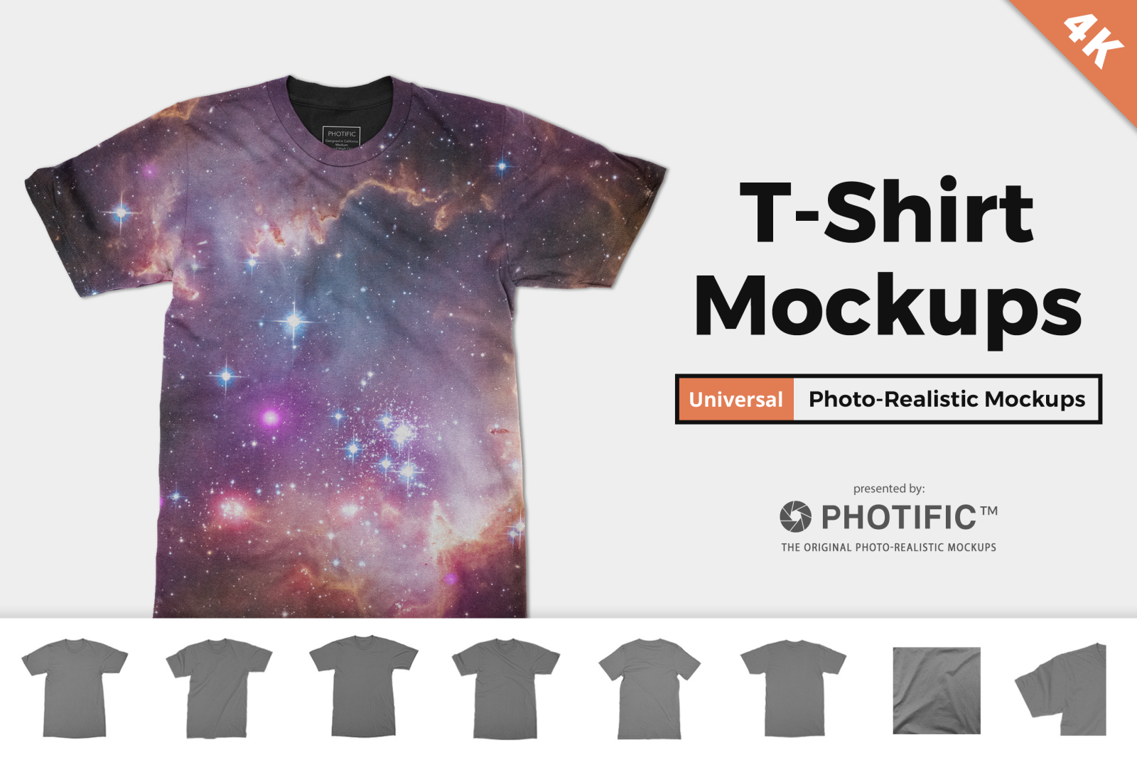 Download Crew-Neck T-Shirt Mockups - Mockup Generator & Photoshop ...